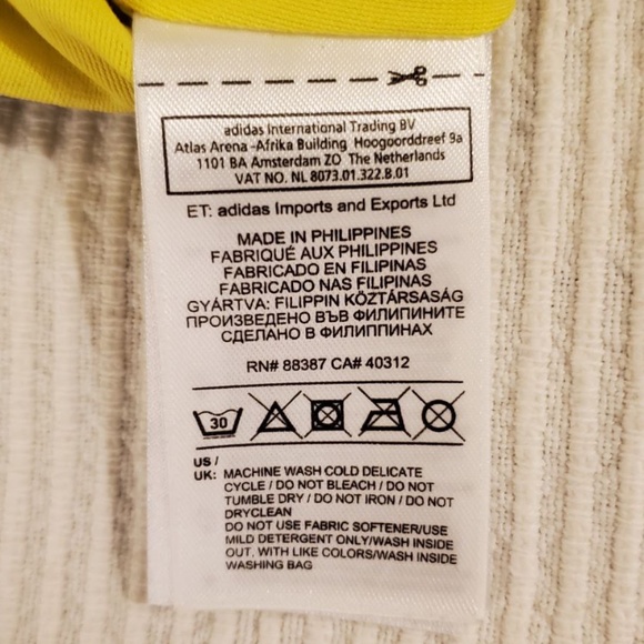 NWOT Adidas Techfit Adipower Sports Bra Black - Picture 5 of 7